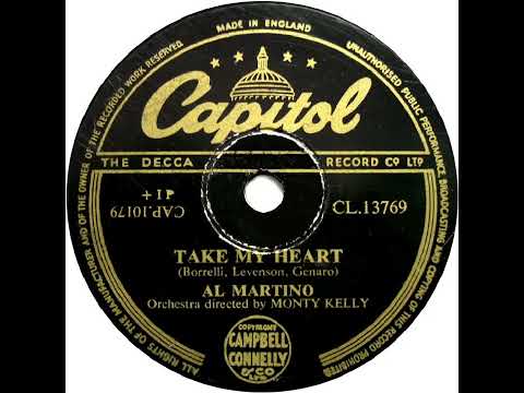 UK New Entry 1952 (16) Al Martino - Take My Heart