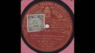 Jean Noté " la chanson des peupliers " 1906