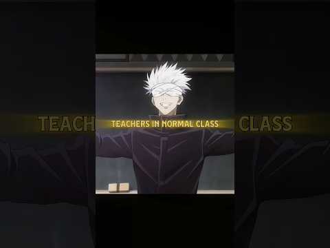 Teachers in exam hall #anime #jujutsukaisen #gojo #animeedit #jjk