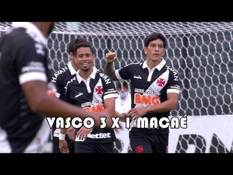 Taça Rio 2020 - 4ª Rodada: Vasco 3 x 1 Macaé (Melhores Momentos)