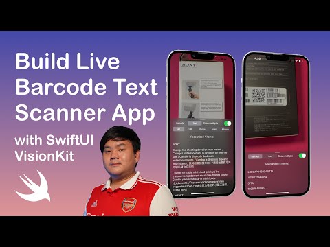 Build a Live Barcode and Text Scanner App with SwiftUI & VisionKit thumbnail