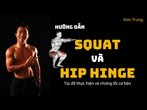 7 Chuyển Động Chức Năng: Hướng Dẫn Squat và Hip Hinge Cực Dễ A-Z