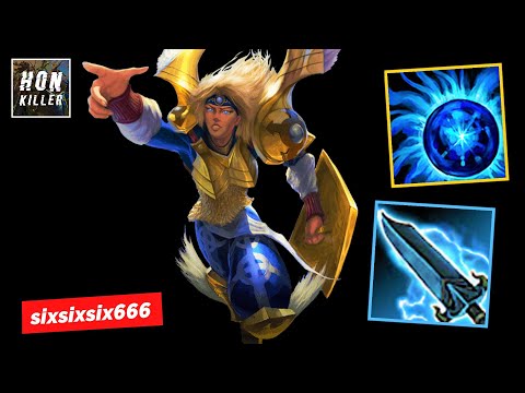 HoN Valkyrie NULL STONE with NULLFIRE BLADE