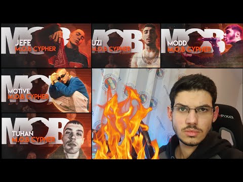 M.O.B CYPHER  REACTION - UZİ - JEFE - MOTIVE - MODD - TUHAN [MOB MIXTAPE VOL.1] | MisterKingMuhi