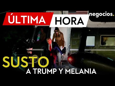 BREAKING NEWS | The helicopter carrying Donald and Melania Trump suffers a mid-flight malfunction.