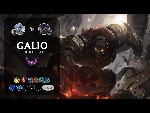 Galio Support vs Alistar - EUW Master Patch 13.14