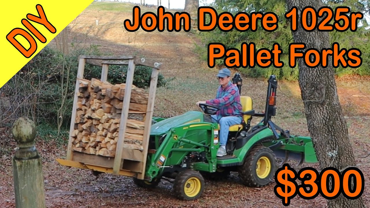 Front Pallet Forks, John Deere 1025r under $300