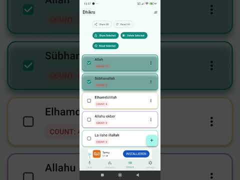 Voice Dhikr Counter