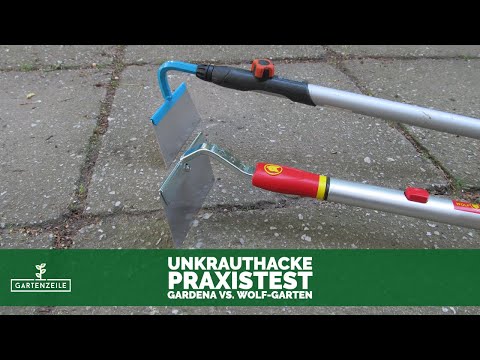 Unkrauthacke Test -  GARDENA vs. WOLF-GARTEN - Welche Unkrauthacke ist besser? Gibt es Unterschiede?