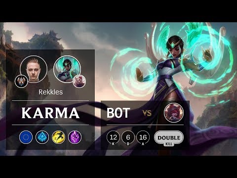 Karma Bot vs Xayah - EUW Challenger Patch 9.18