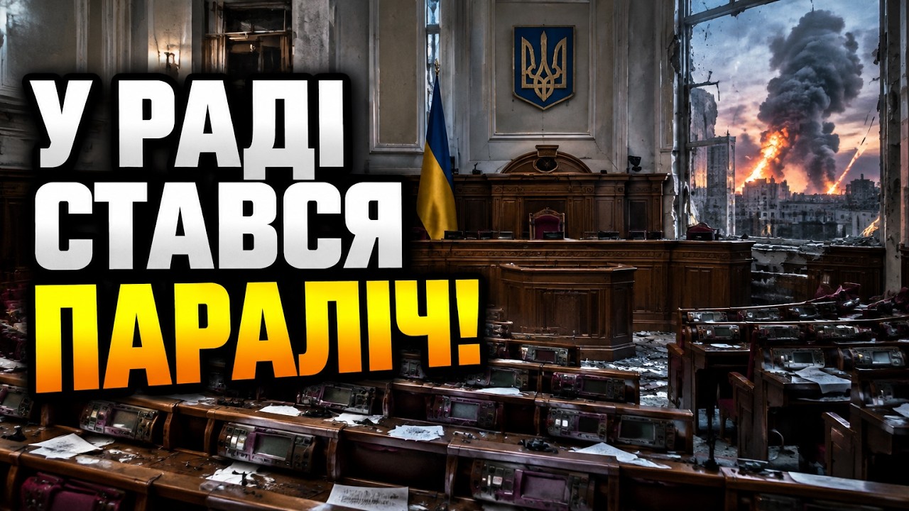 ⚡ Удар по Дніпру та Чернігову! Рада зупинила роботу: депутати провалили терм