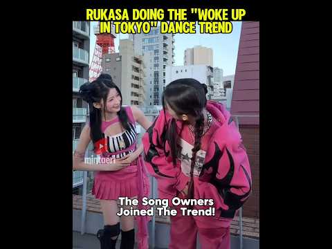 Asa and Ruka dancing to \Woke up in Tokyo\ #babymonster #asa #ruka #shorts #fyp