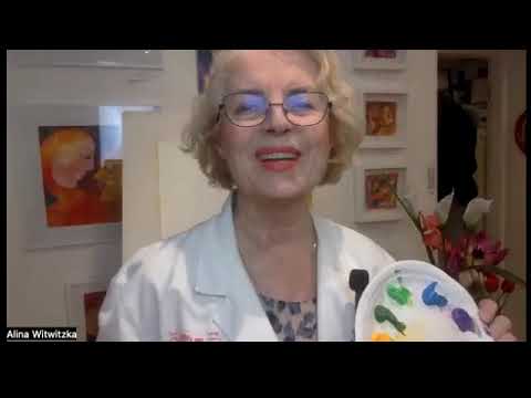 [Alina Witwitzka] Varma och kalla färger. Acrylmålning  #creare_skapande_centrum #alinawitwitzka #acryl #kurs #färg