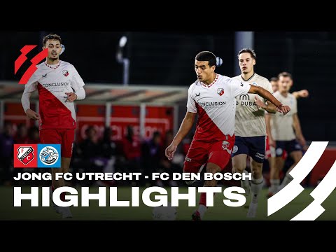 Jong FC Utrecht verliest van FC Den Bosch 📺 | HIGHLIGHTS
