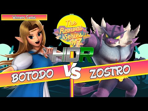 TRS #7 HDR Winners Semis - Botodo (Zelda) Vs. Zostro (Yoshi, Incineroar)