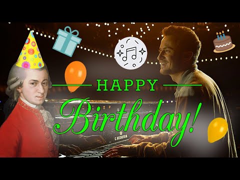 Happy Birthday von Mozart 🎶 🎹 😃