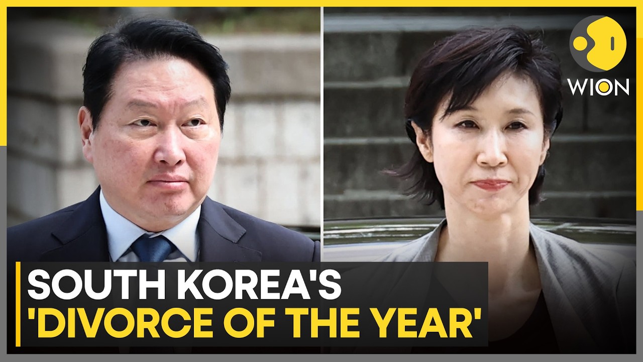 Chey Tae-Won to Pay 944 Billion Won to Wife | Wion News