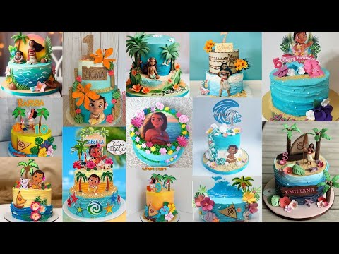 🌊🌺Moana Cake/Moana Cake Design/Birthday Cake/Cake Photo/Cake Picture/Cake Design/Cake Images #moana