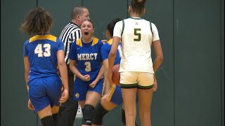 Mercy defeats New London 33-24 in Class LL girls’ basketball second round