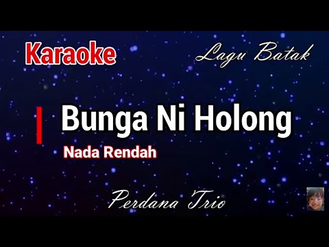 Karaoke : Bunga ni Holong (nada rendah)