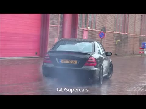 600HP Mercedes-Benz E55 AMG - BURNOUT & BRUTAL ACCELERATIONS!