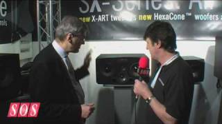 Video thumbnail for ADAM S3X studio monitors - MusikMesse 2009 by Sound On Sound magazine