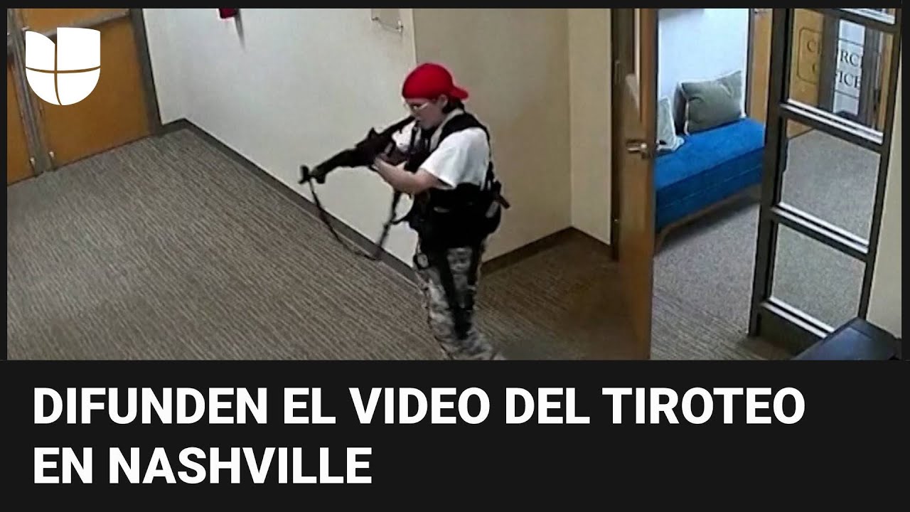 Policía difunde video de la sospechosa durante el mortal tiroteo en la escuela de Nashville