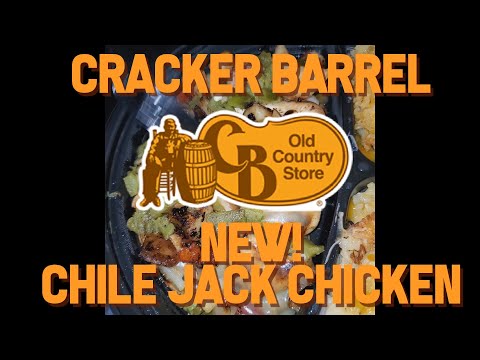Cracker Barrel NEW Chile Jack Grilled Chicken
