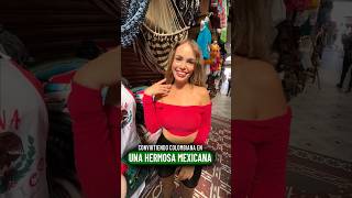Convirtiendo a Colombiana en la Mexicana más hermosa. @valentinapaz tina paz
