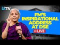 LIVE Finance Minister Nirmala Sitharaman At Delhi School Of Economics DSE Diamond Jubilee