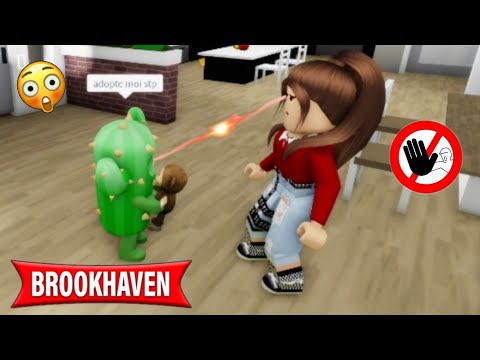 CACTUS CHERCHE UNE MAMAN  SUR UN SERVEUR ALÉATOIRE (ÇA TOURNE MAL) ! ROBLOX -  BROOKHAVEN RP - DÉFI