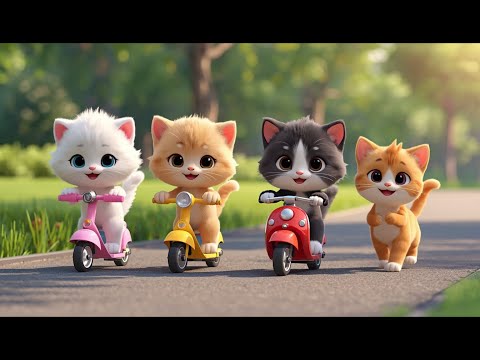 Mama Cat and Kitten Make Pizza to Buy Kitten’s Dream Toy Motor 🍕💙 | Heartwarming Story