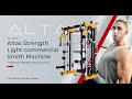 Altas Strength Smith Machine AL 3059 Exercise Guide