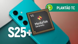 GALAXY S25 PLUS com DIMENSITY, cores do IPHONE 17 PRO e celular Xiaomi dividido ao meio | Plantão TC