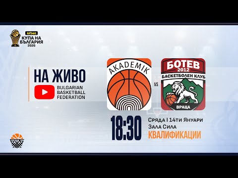 Академик Бултекс 99 - Ботев 2012 Враца | efbet Купа България мъже | Квалификации