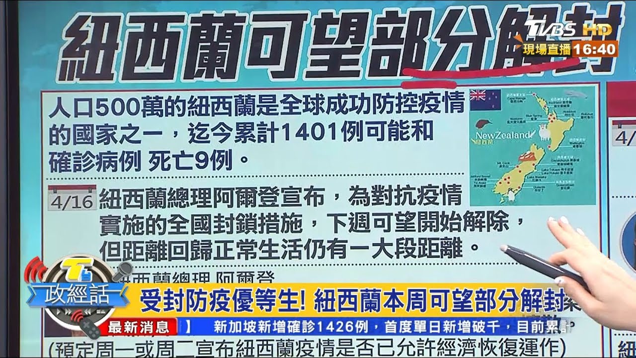 紐西蘭受封防疫優等生 楊宗澤:歸功醫療制度