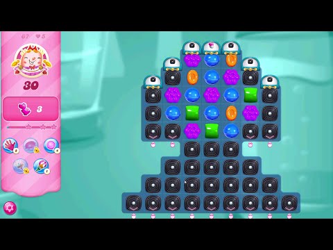 Candy Crush Saga LEVEL 67 | NO BOOSTERS (new version*)✔️