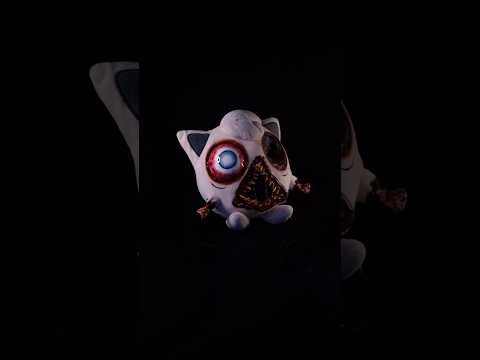 Let's turn Jigglypuff into something extremely adorable 🎀 #creepypasta #darkart #jigglypuff #pokemon