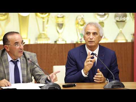 وحيد حاليلوزيتش المدرب الجديد للمنتخب الوطني هدفي التأهل لنهائيات كأس العالم