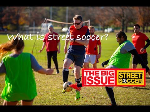 Street Soccer - The Big Issue - Community Engagement Canberra
