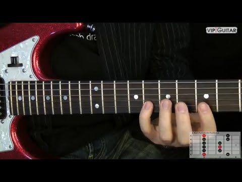 Pentatonic scale for guitar: "Triplets in the pentatonic scale" - beginners to advanced