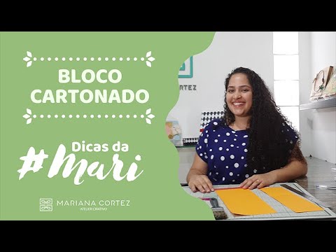 Cartonagem: Criando um Bloco de Anotações fácil, fácil!