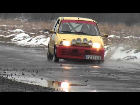 M.Stankiewicz / S.Kołodziej Fiat Cinqecento - KJS "Rajd Zimowy 2011" 2011-02-06 - Jedlicze