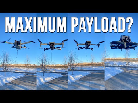 Mini 3 Pro, Air 2S, Mavic 3 and Avata - How Much Weight Can They Lift?