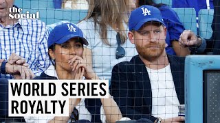 Harry + Meghan Support Dodgers at World Series: Should Canadian Fans Be Upset? | The Social