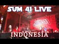 SUM 41 - SO LONG GOODBYE (LIVE TOUR INDONESIA)