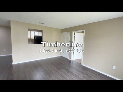 Timberline 3 Bed, 2 Bath, 1,097 SqFt