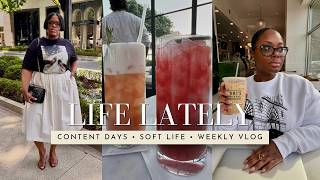 Weekly Vlog | Hair Refresh, Content Days & Life Lately