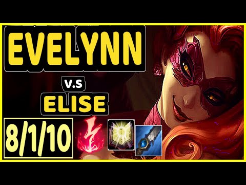 SELFMADE (EVELYNN) vs ELISE - 8/1/10 KDA JUNGLE CHALLENGER GAMEPLAY - EUW