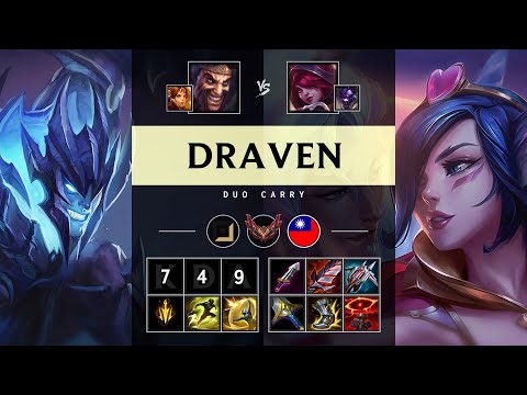 Draven ADC vs Xayah - TW Grandmaster Patch 25.16
